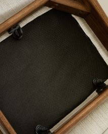 Eetkamerstoel TIMONS - Beige/Walnoot KAV C0100145JD12