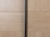 Schuifdeurkast LAGO - Eikenhouten look MBR-85-000021