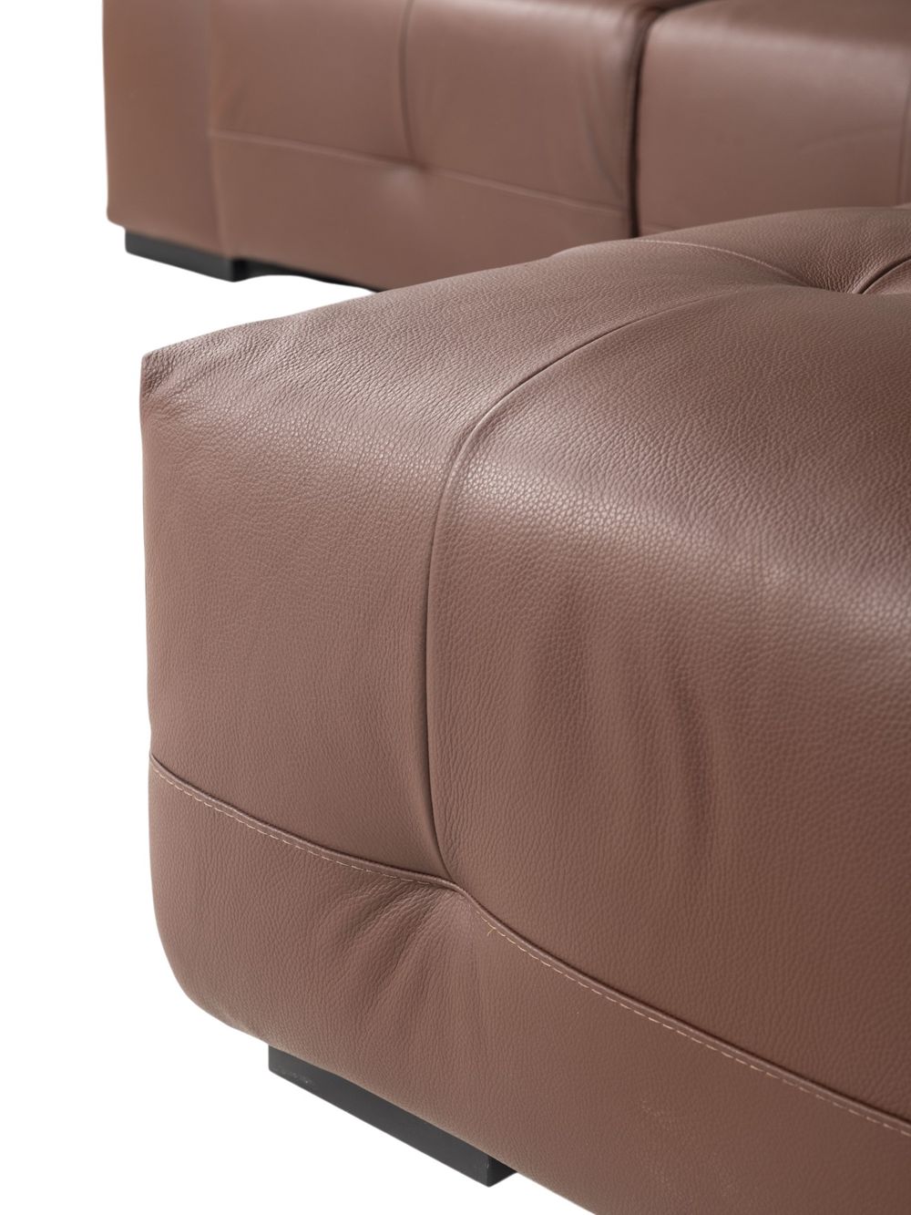 Hoekzetel met elektr. relax LIVINGSTONE - Bruin le C-DDV-28-HKSTZ1