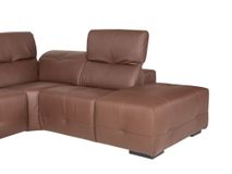 Hoekzetel met elektr. relax LIVINGSTONE - Bruin le C-DDV-28-HKSTZ1