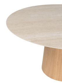 Eetkamertafel TOM - Travertijn MED-55-TZ1