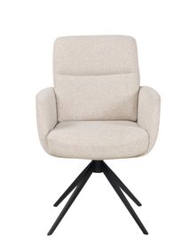 Draaibare armstoel TOBY - Beige MED-67-TZ1