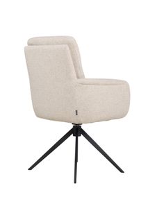 Draaibare armstoel TOBY - Beige MED-67-TZ1