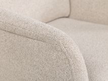 Draaibare armstoel TOBY - Beige MED-67-TZ1