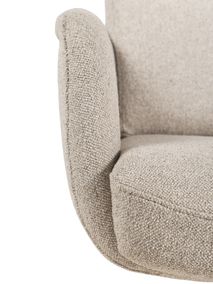 Draaibare armstoel TOBY - Beige MED-67-TZ1