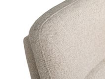 Draaibare armstoel TOBY - Beige MED-67-TZ1