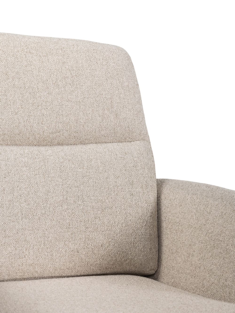Draaibare armstoel TOBY - Beige MED-67-TZ1