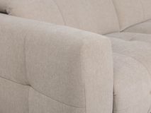 Hoeksalon met elektr. relax LINZ - Beige MED-66-TZ1