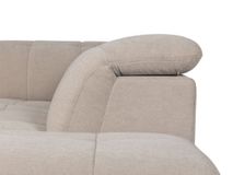 Hoeksalon met elektr. relax LINZ - Beige MED-66-TZ1