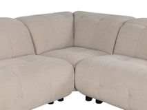 Hoeksalon met elektr. relax LINZ - Beige MED-66-TZ1