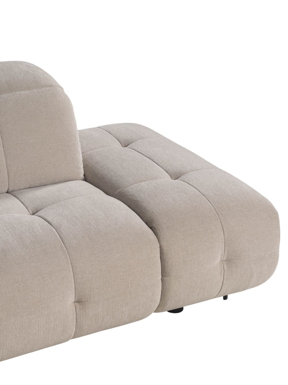 Hoeksalon met elektr. relax LINZ - Beige MED-66-TZ1