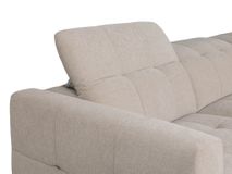 Hoeksalon met elektr. relax LINZ - Beige MED-66-TZ1