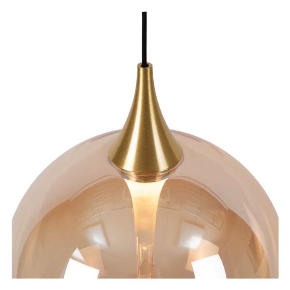 Hanglamp GISELA - Amberkleurig LCD134941862