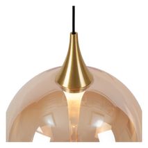 Hanglamp GISELA - Amberkleurig LCD134941862