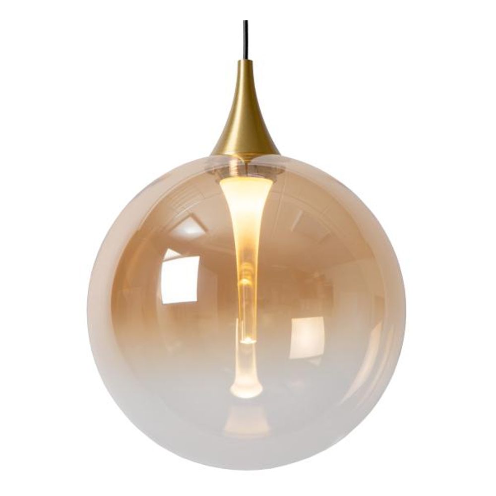 Hanglamp GISELA - Amberkleurig LCD134941862