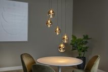 Hanglamp GISELA - Amberkleurig LCD134941862