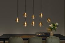 Hanglamp GISELA - Amberkleurig LCD134942962
