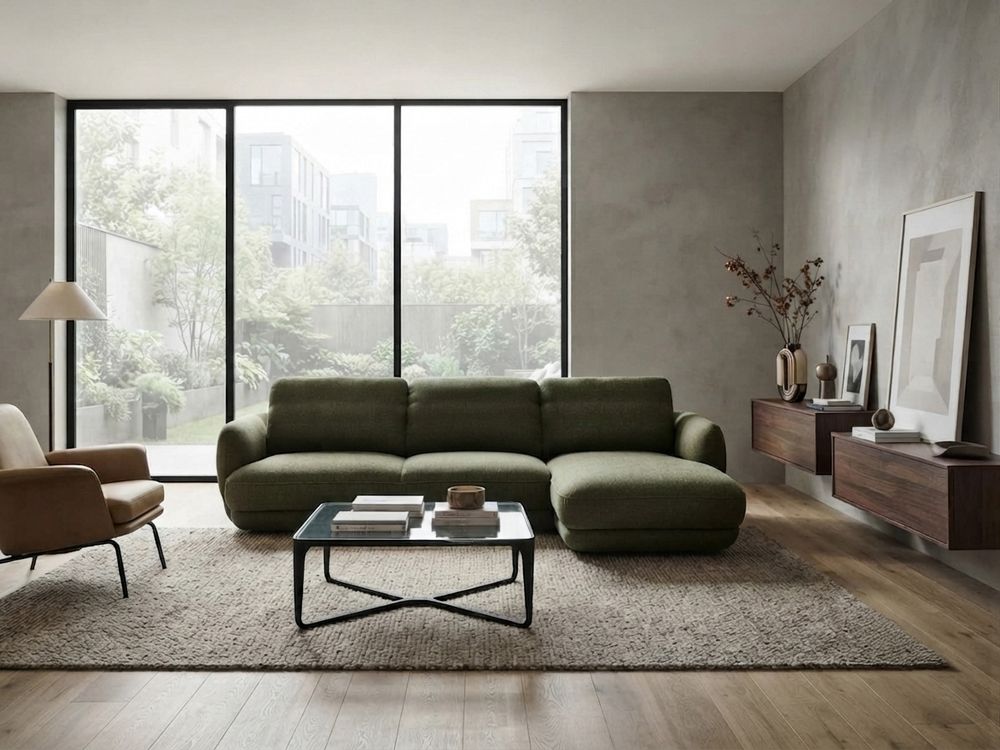 Hoeksalon SPHERE - Groen MED OTT LCR