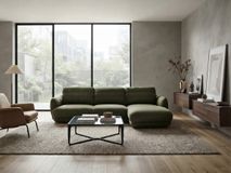 Hoeksalon SPHERE - Groen MED OTT LCR