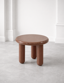 Bijzettafel MAURO - Bruin CCM 53499-ROZ