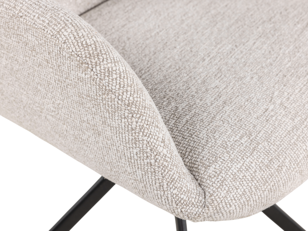 Set van 6 eetkamerstoelen BRIGITA - Beige C-PRM-8-SET6