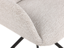 Set van 6 eetkamerstoelen BRIGITA - Beige C-PRM-8-SET6