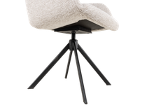 Set van 6 eetkamerstoelen BRIGITA - Beige C-PRM-8-SET6