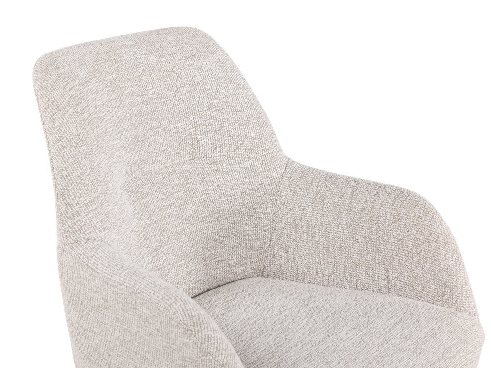 Set van 6 eetkamerstoelen BRIGITA - Beige C-PRM-8-SET6