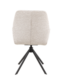 Set van 6 eetkamerstoelen BRIGITA - Beige C-PRM-8-SET6