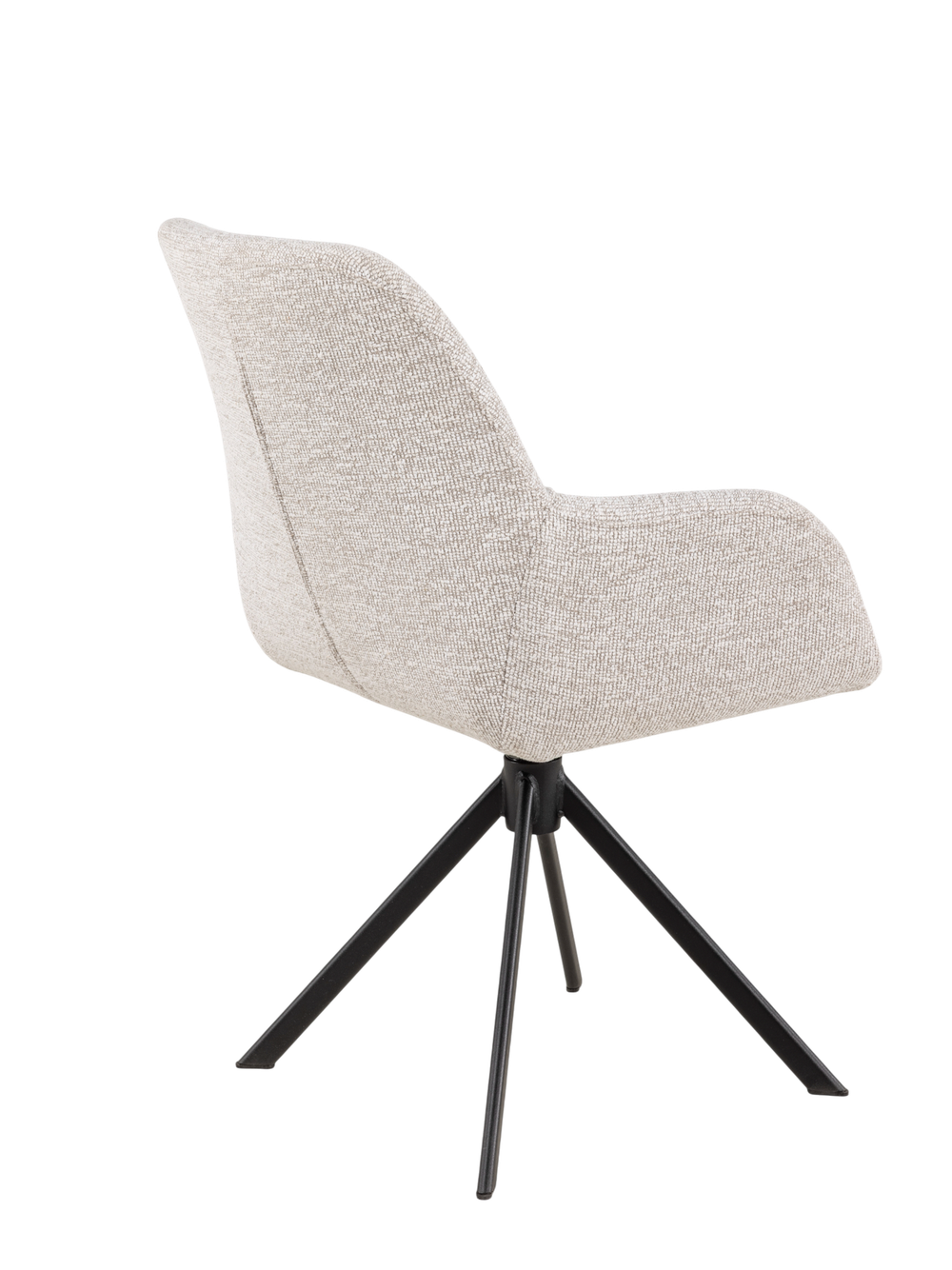 Set van 6 eetkamerstoelen BRIGITA - Beige C-PRM-8-SET6