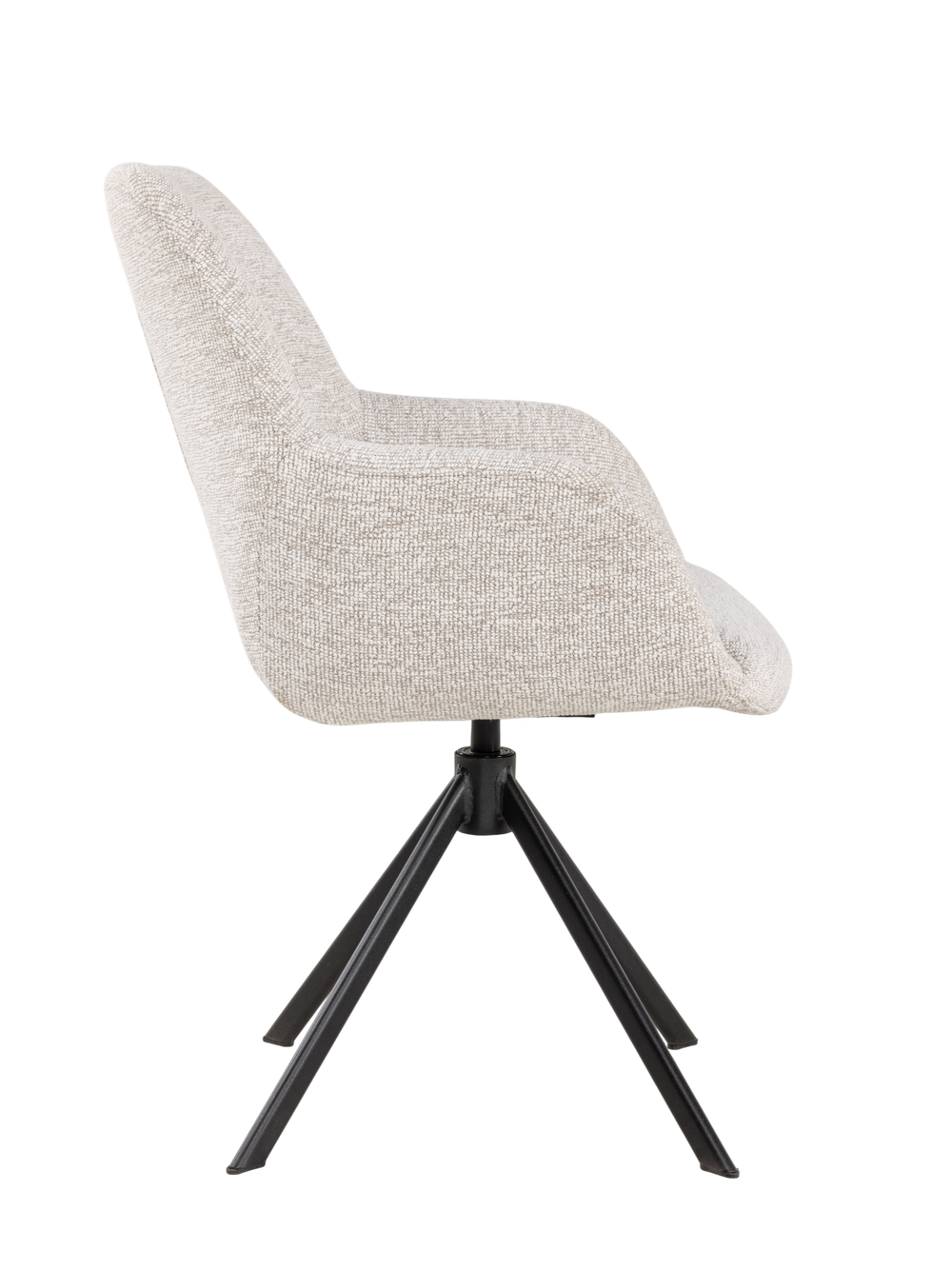 Set van 6 eetkamerstoelen BRIGITA - Beige C-PRM-8-SET6