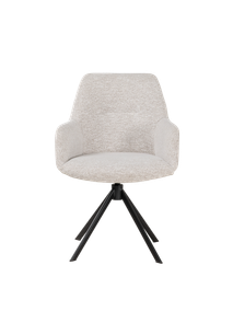 Set van 6 eetkamerstoelen BRIGITA - Beige C-PRM-8-SET6