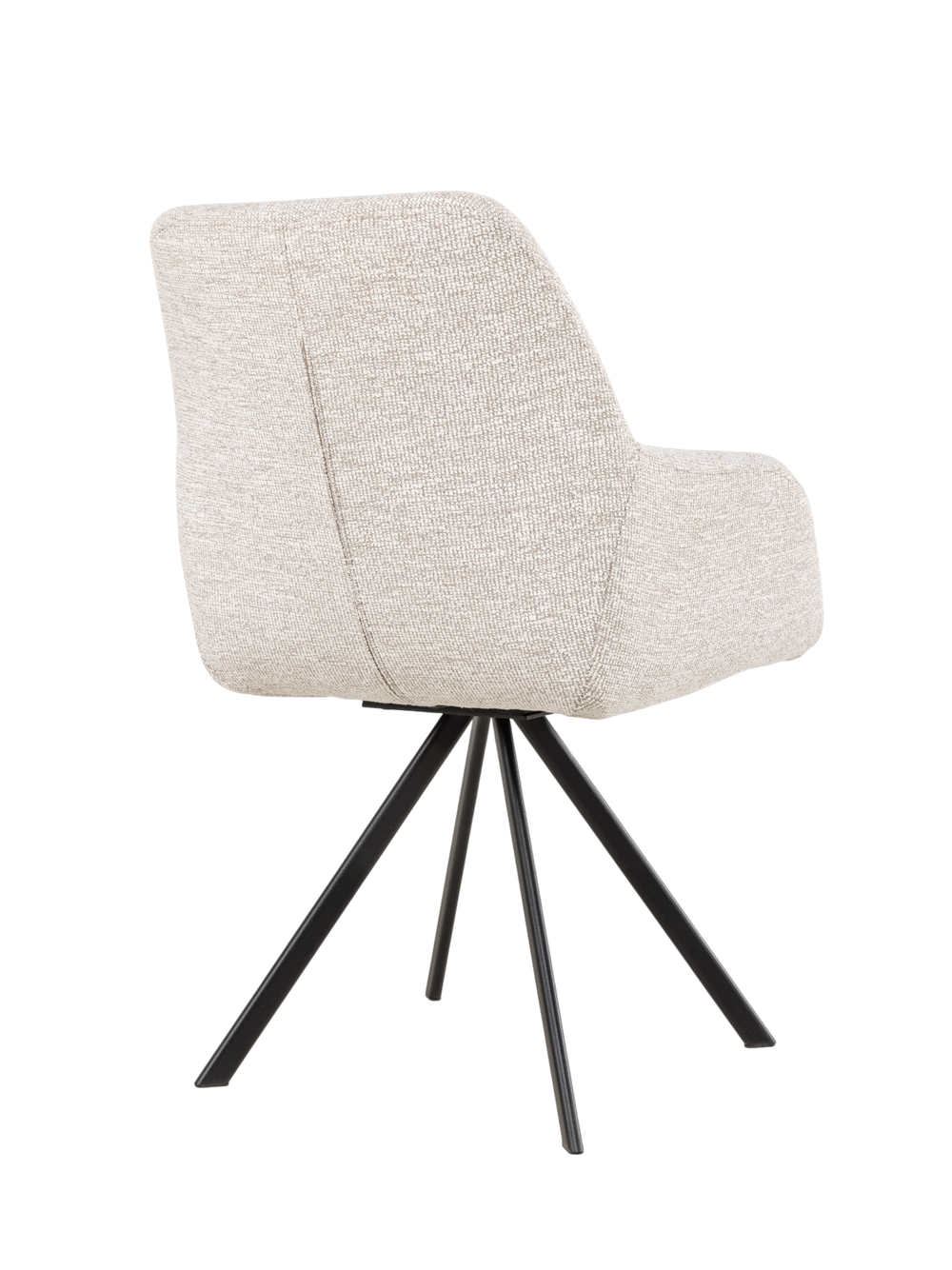Set van 6 eetkamerstoelen BRIGITA - Beige C-PRM-8-SET6