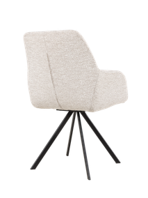 Set van 6 eetkamerstoelen BRIGITA - Beige C-PRM-8-SET6