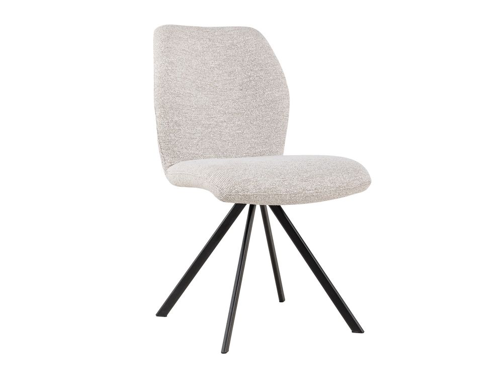 Set van 6 eetkamerstoelen BRIGITA - Beige C-PRM-8-SET6