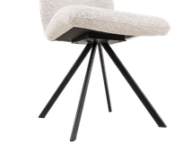 Set van 6 eetkamerstoelen BRIGITA - Beige C-PRM-8-SET6