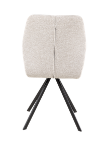 Set van 6 eetkamerstoelen BRIGITA - Beige C-PRM-8-SET6
