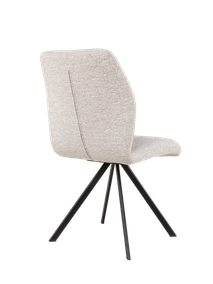 Set van 6 eetkamerstoelen BRIGITA - Beige C-PRM-8-SET6