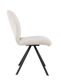 Set van 6 eetkamerstoelen BRIGITA - Beige C-PRM-8-SET6
