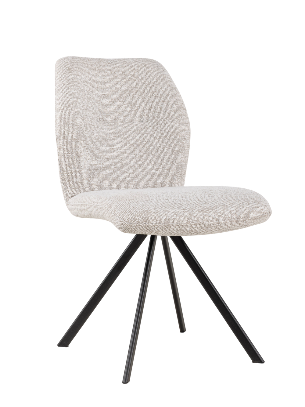 Set van 6 eetkamerstoelen BRIGITA - Beige C-PRM-8-SET6