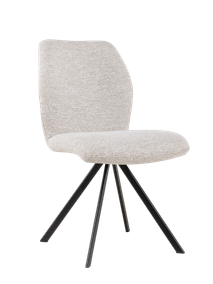 Set van 6 eetkamerstoelen BRIGITA - Beige C-PRM-8-SET6