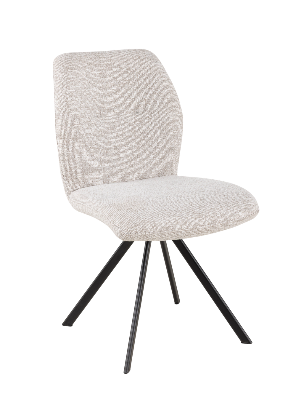 Set van 6 eetkamerstoelen BRIGITA - Beige C-PRM-8-SET6