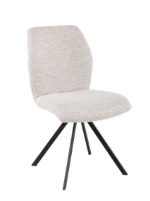 Set van 6 eetkamerstoelen BRIGITA - Beige C-PRM-8-SET6