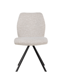 Set van 6 eetkamerstoelen BRIGITA - Beige C-PRM-8-SET6