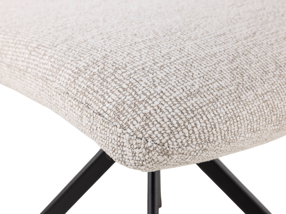 Set van 6 eetkamerstoelen BRIGITA - Beige C-PRM-8-SET6
