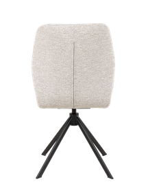 Set van 6 eetkamerstoelen BRIGITA - Beige C-PRM-8-SET6