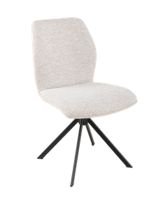 Set van 6 eetkamerstoelen BRIGITA - Beige C-PRM-8-SET6