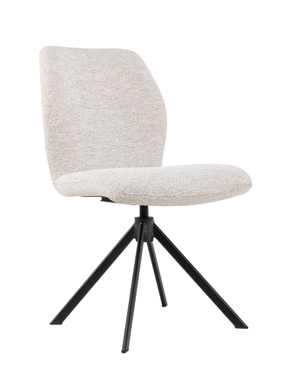 Set van 6 eetkamerstoelen BRIGITA - Beige C-PRM-8-SET6