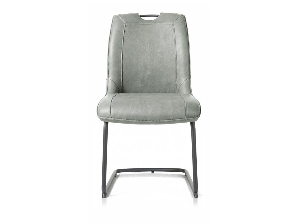 Eetkamerstoel MICHIEL met swingframe - Groen HEH 36768-GRN