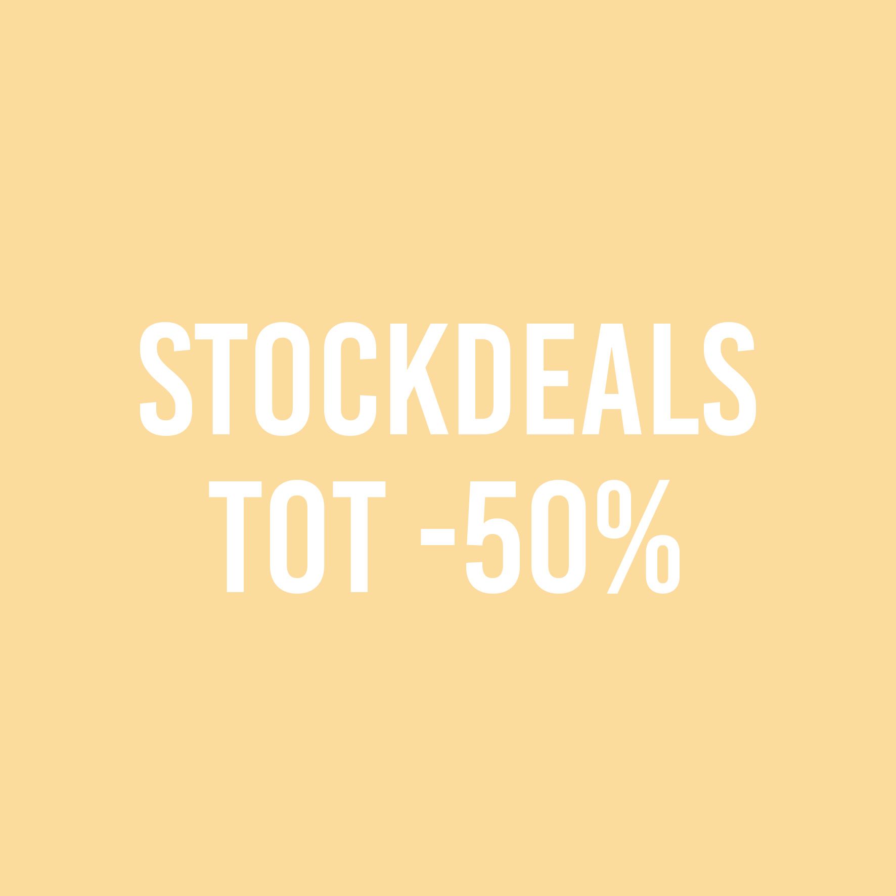 Afbeelding van Stockdeals tot -50%!